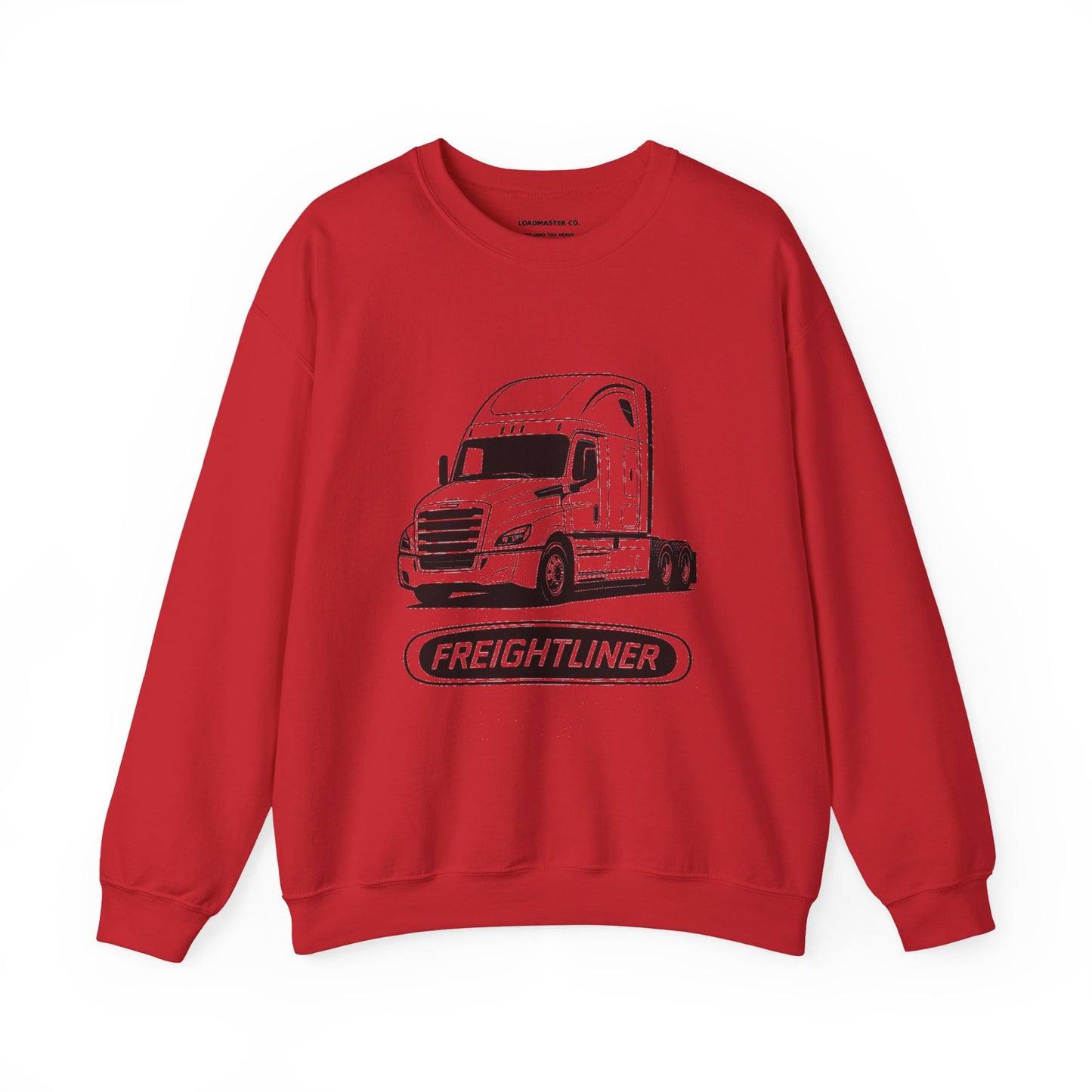 Freightliner Semi Truck Crewneck Sweatshirt — Logo Truck Driver Gift