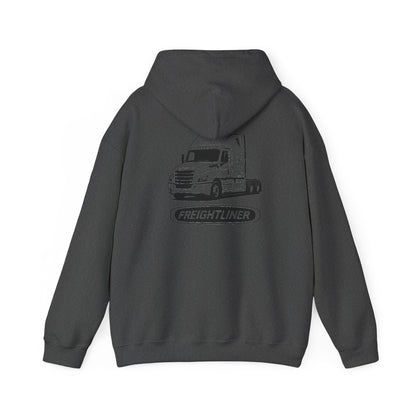 Freightliner Truck Hoodie – Classic Logo & Semi Truck Design