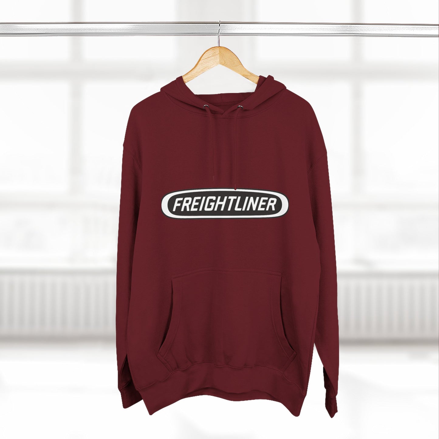 Freightliner Truck Hoodie — Classic Semi-Truck Logo Pullover
