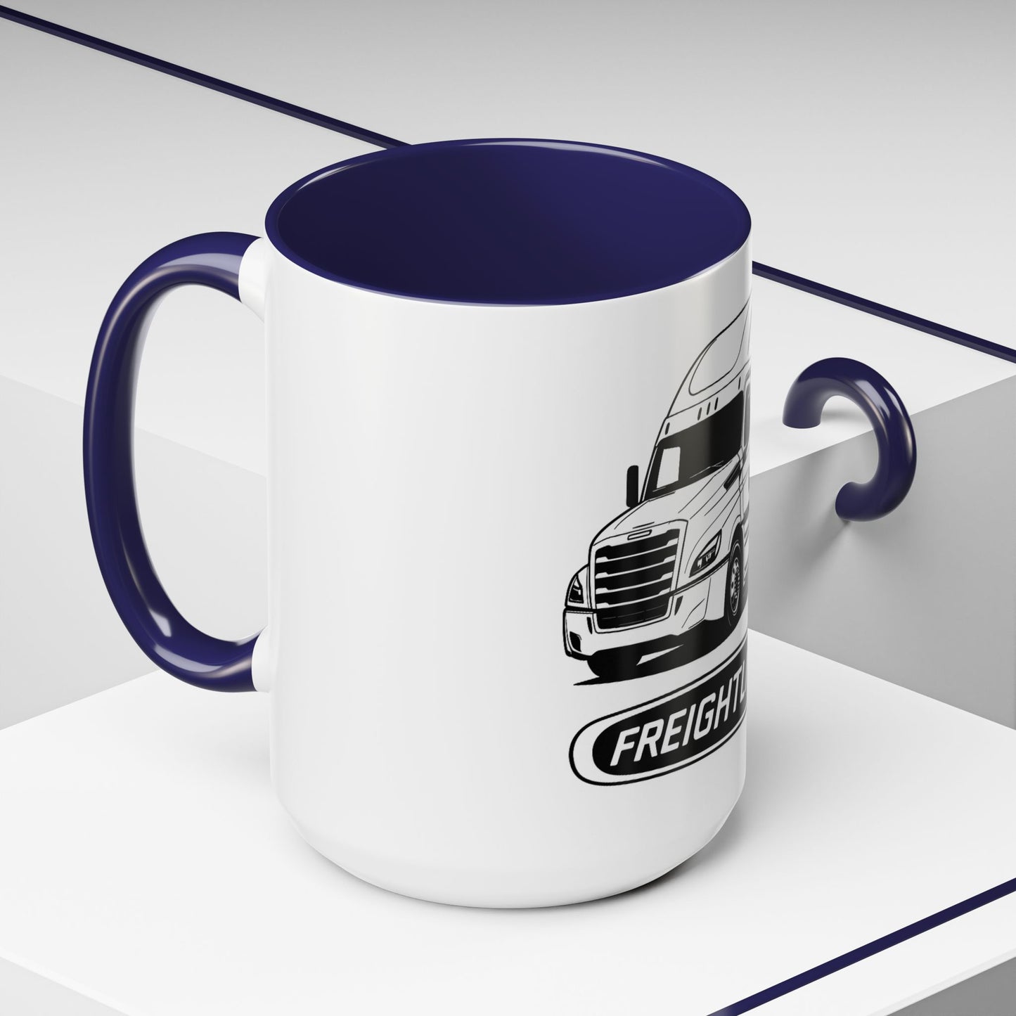 Freightliner Truck Coffee Mug - Accent 11/15oz