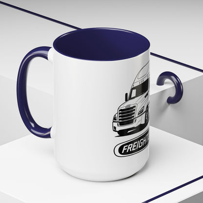 Freightliner Truck Coffee Mug - Accent 11/15oz