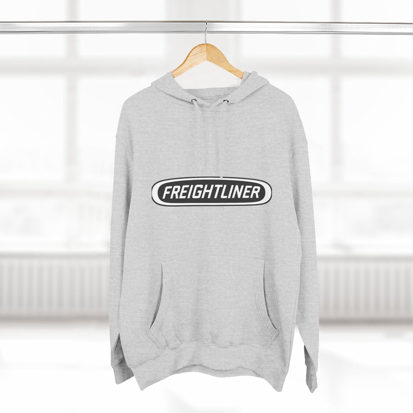 Freightliner Truck Hoodie — Classic Semi-Truck Logo Pullover