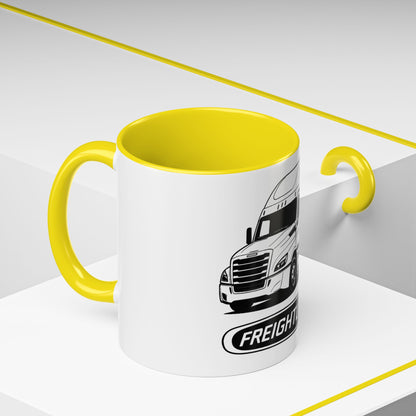 Freightliner Truck Coffee Mug - Accent 11/15oz