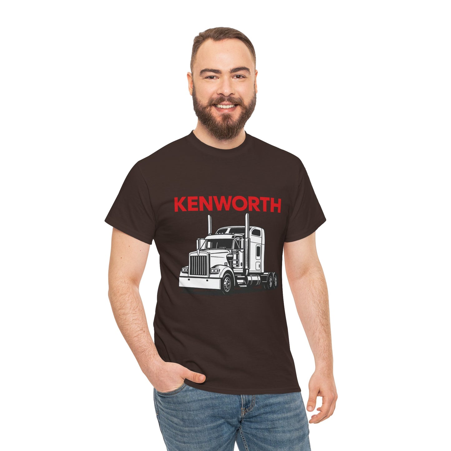 Kenworth Semi Truck Tee — Trucker Graphic T-Shirt