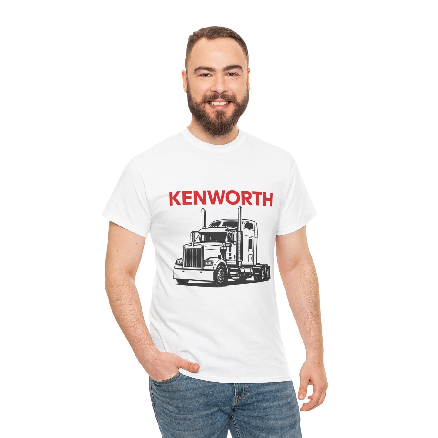 Kenworth Semi Truck Tee — Trucker Graphic T-Shirt