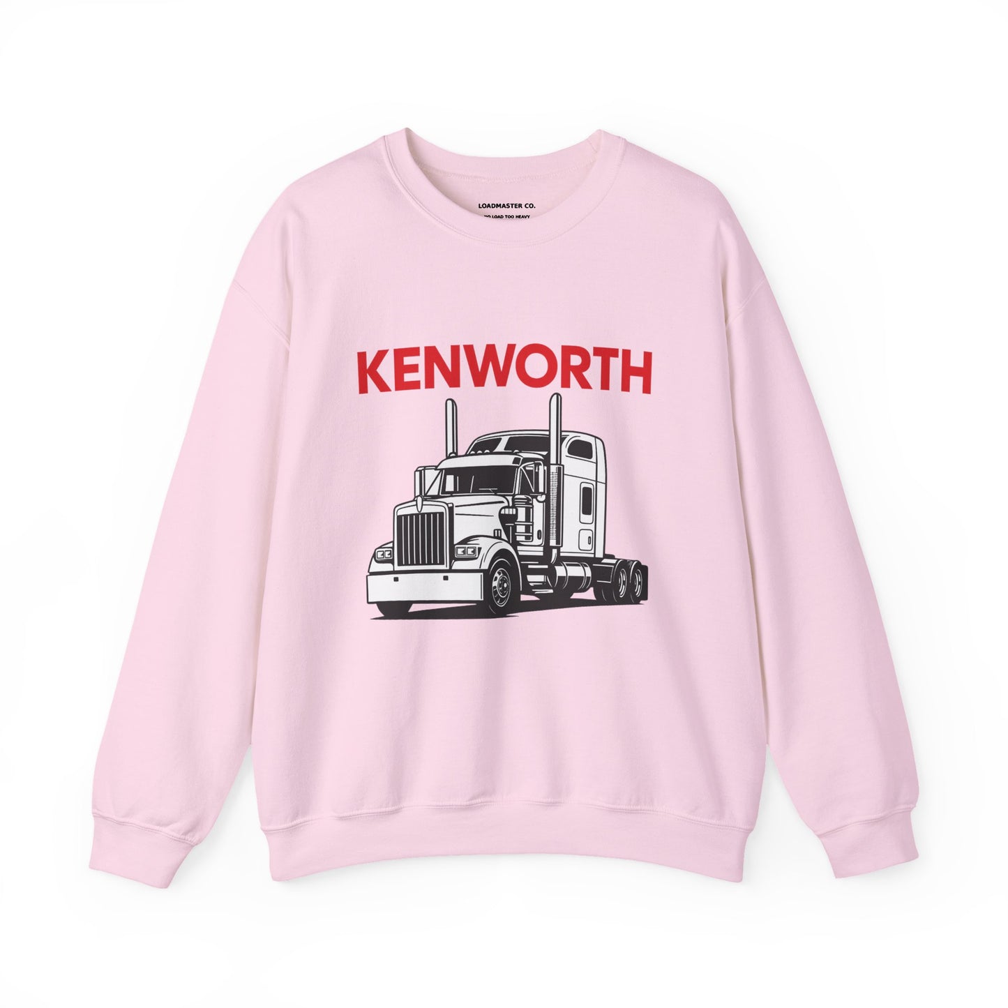 Kenworth Semi Truck Crewneck Sweatshirt — Classic Trucker Graphic