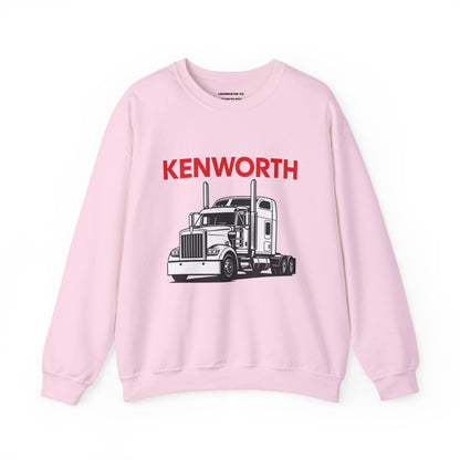 Kenworth Semi Truck Crewneck Sweatshirt — Classic Trucker Graphic