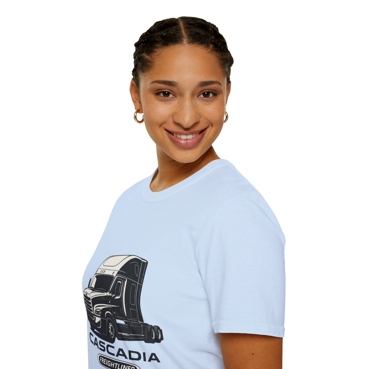 Cascadia Freightliner Truck T-Shirt — Semi Truck Driver Tee
