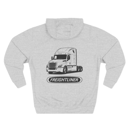 Freightliner Truck Hoodie — Classic Semi-Truck Logo Pullover