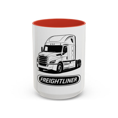 Freightliner Truck Coffee Mug - Accent 11/15oz