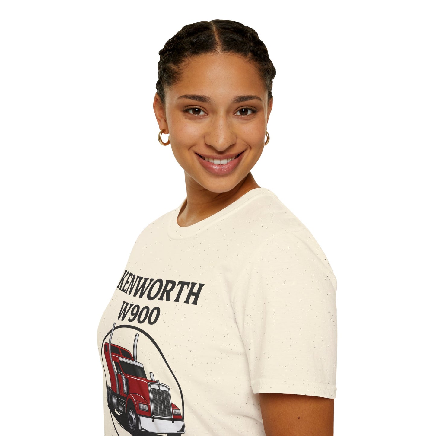 Kenworth W900 Truck T-Shirt — Red Semi Tractor Graphic Tee for Truckers & Enthusiasts