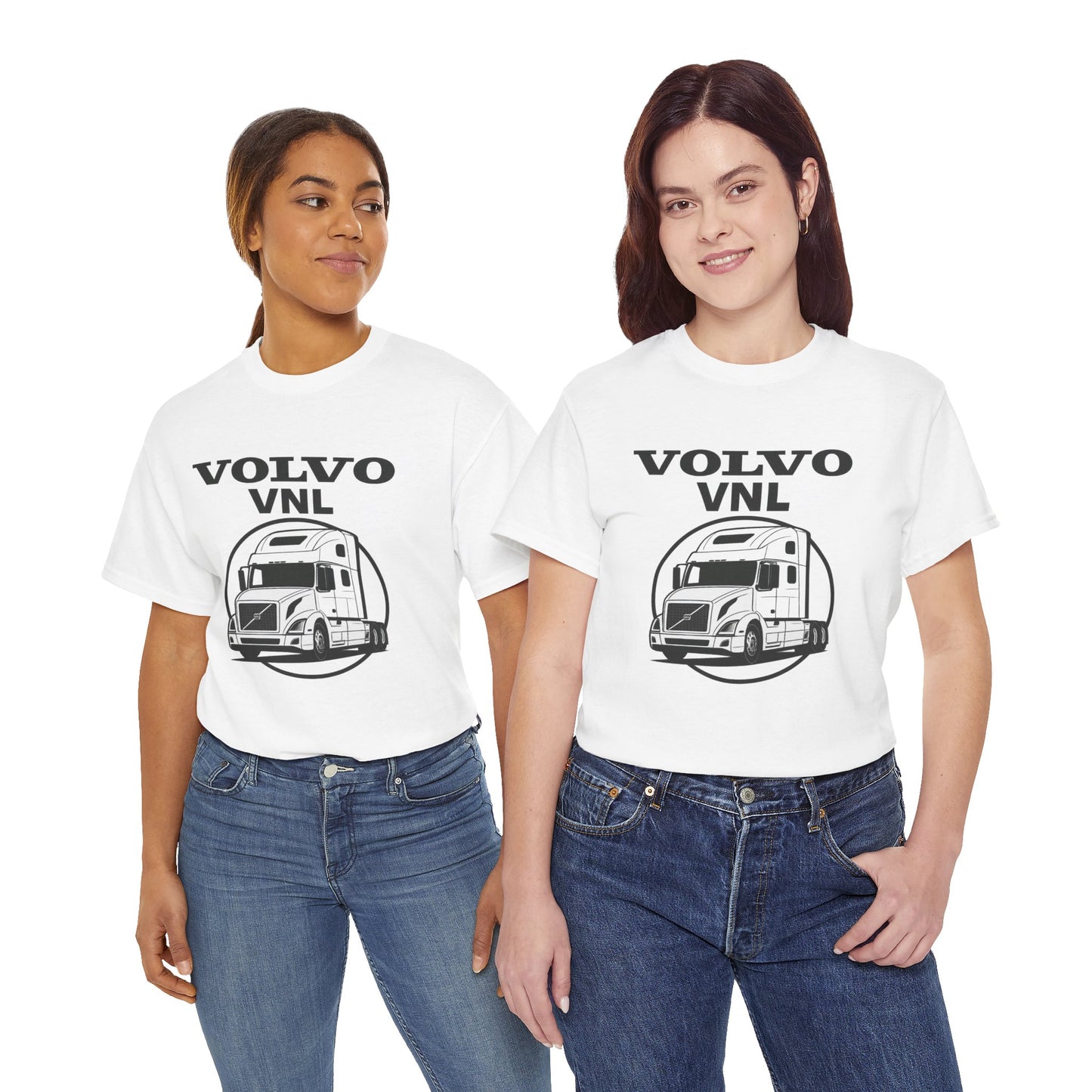 Volvo VNL Semi Truck T-Shirt — Trucker Cab Graphic Tee