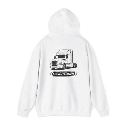 Freightliner Truck Hoodie – Classic Logo & Semi Truck Design