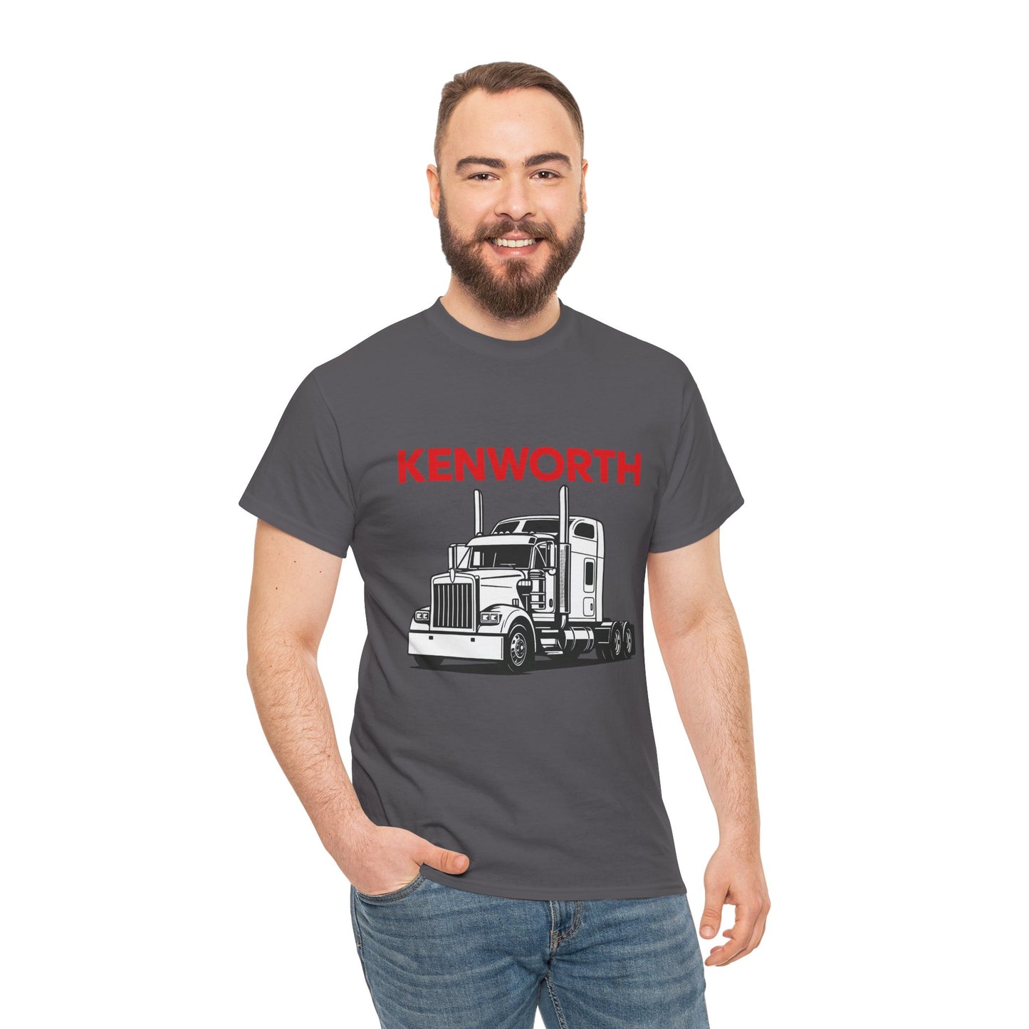 Kenworth Semi Truck Tee — Trucker Graphic T-Shirt