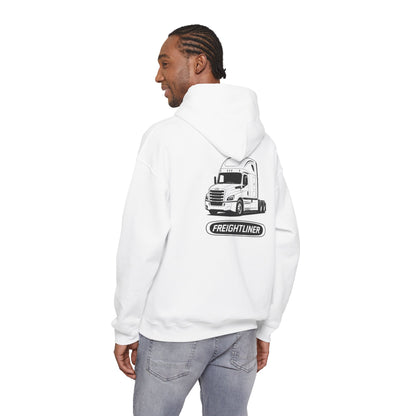 Freightliner Truck Hoodie – Classic Logo & Semi Truck Design