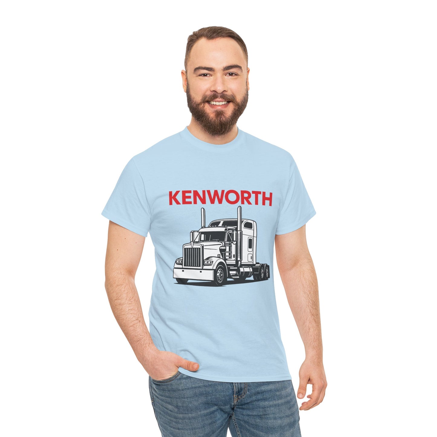 Kenworth Semi Truck Tee — Trucker Graphic T-Shirt