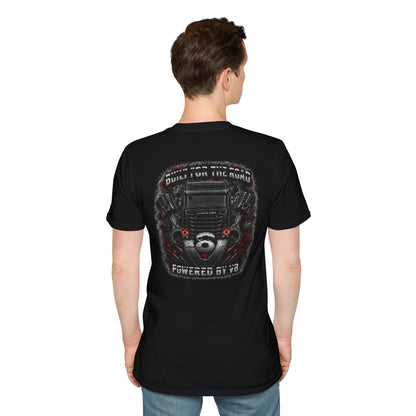 Scania V8 Truck Tee — "Built for the Road" Graphic T-Shirt