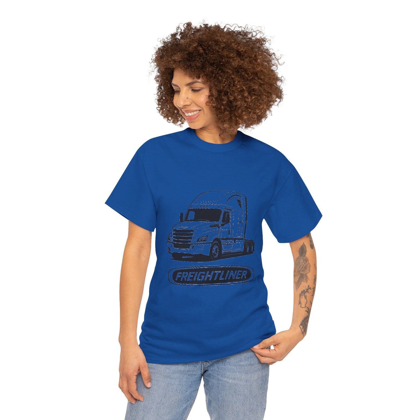 Freightliner Truck Graphic Tee — Semi Truck Driver T‑Shirt