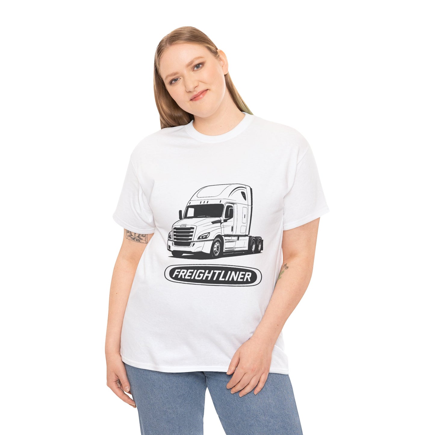 Freightliner Truck Graphic Tee — Semi Truck Driver T‑Shirt