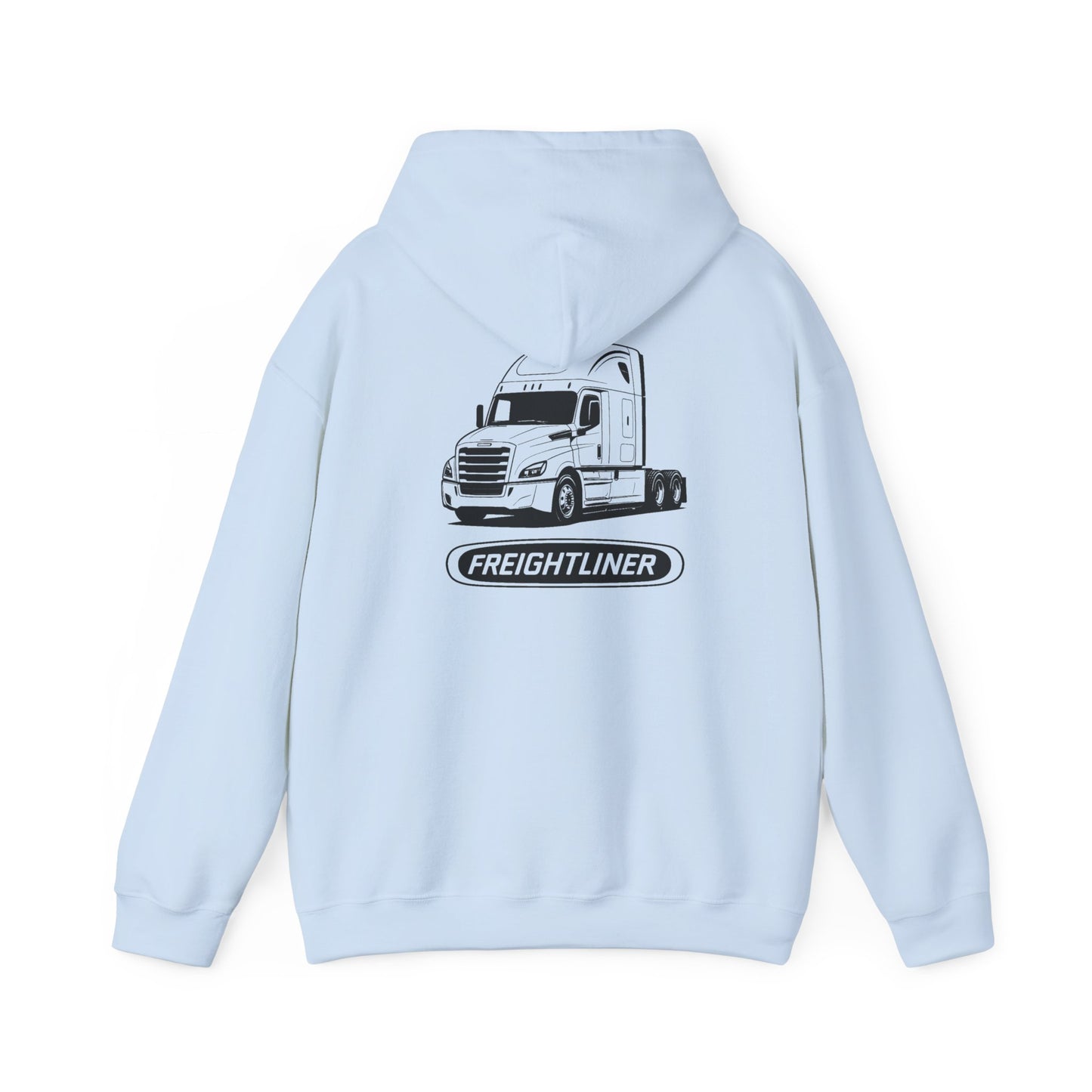 Freightliner Truck Hoodie – Classic Logo & Semi Truck Design