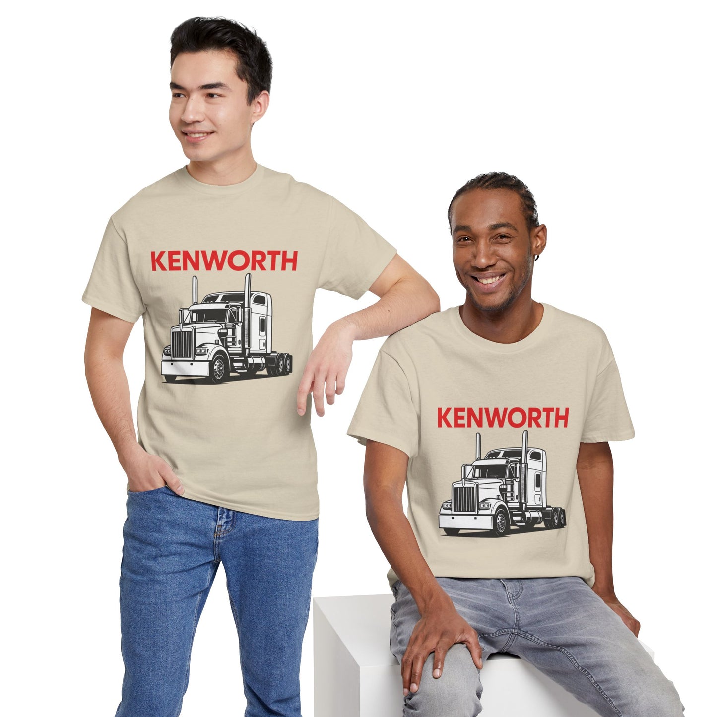 Kenworth Semi Truck Tee — Trucker Graphic T-Shirt