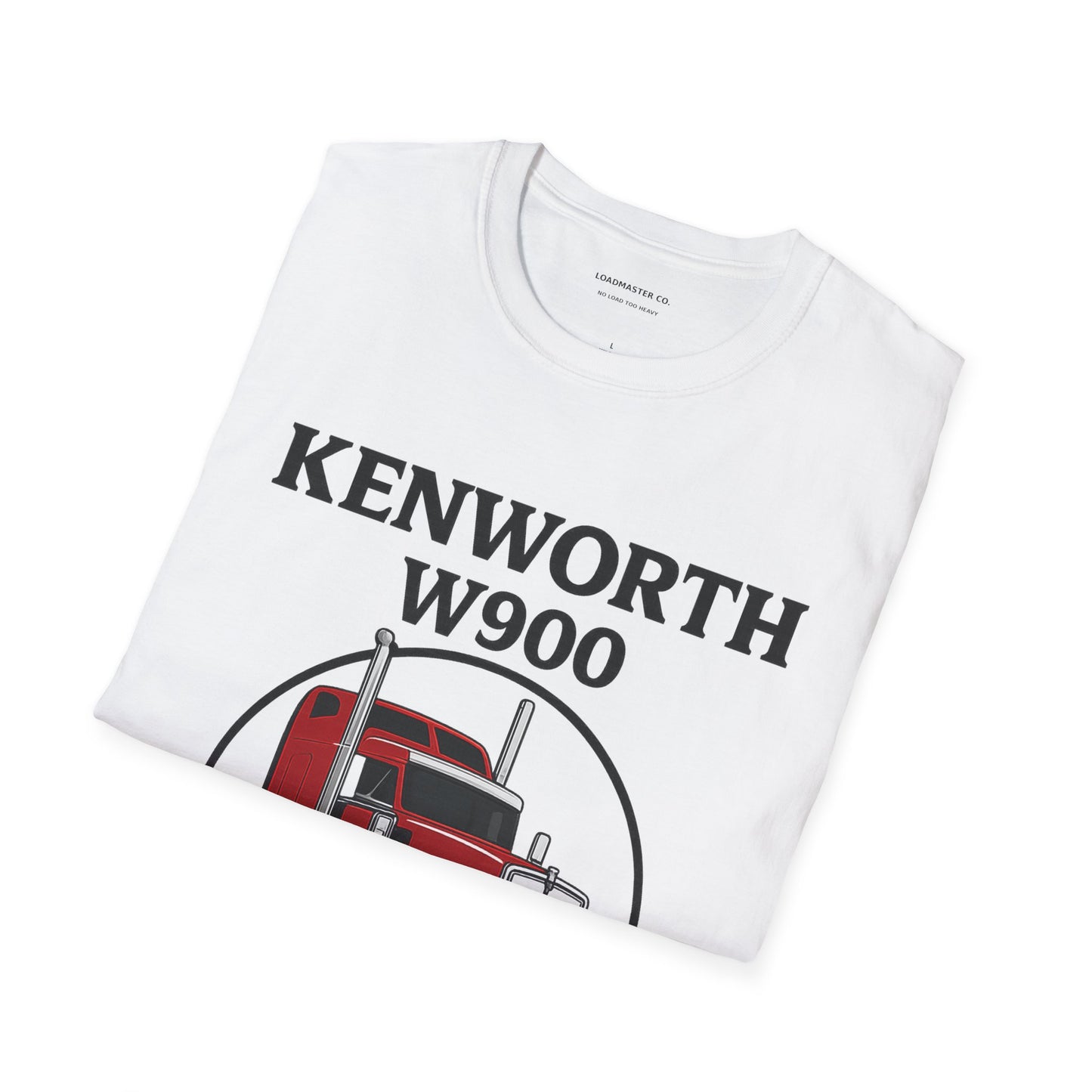 Kenworth W900 Truck T-Shirt — Red Semi Tractor Graphic Tee for Truckers & Enthusiasts