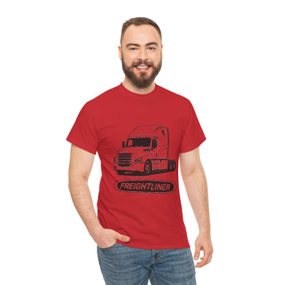 Freightliner Truck Graphic Tee — Semi Truck Driver T‑Shirt