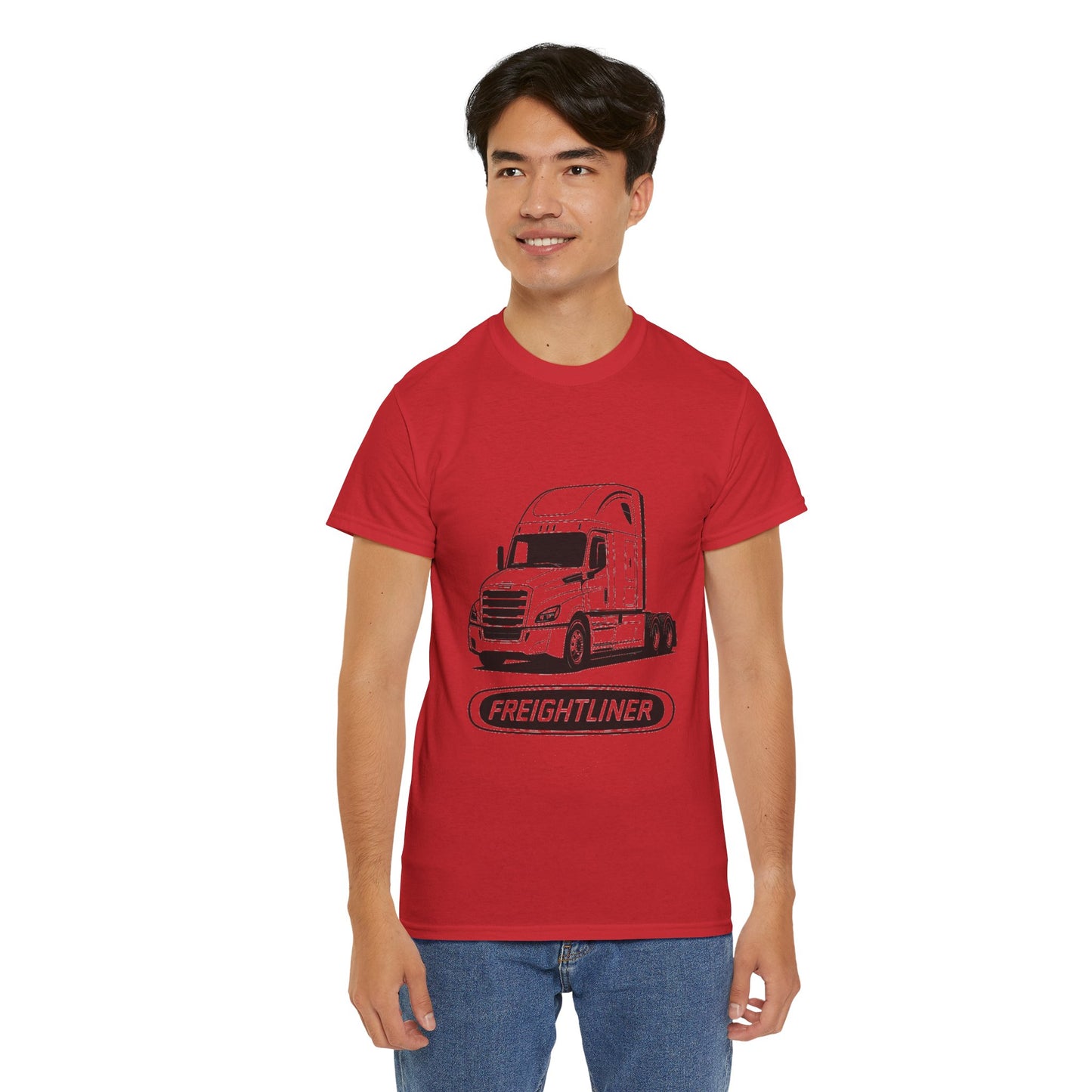 Freightliner Truck Graphic Tee — Semi Truck Driver T‑Shirt