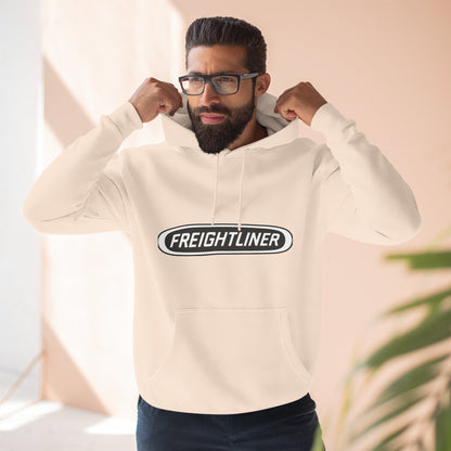 Freightliner Truck Hoodie — Classic Semi-Truck Logo Pullover