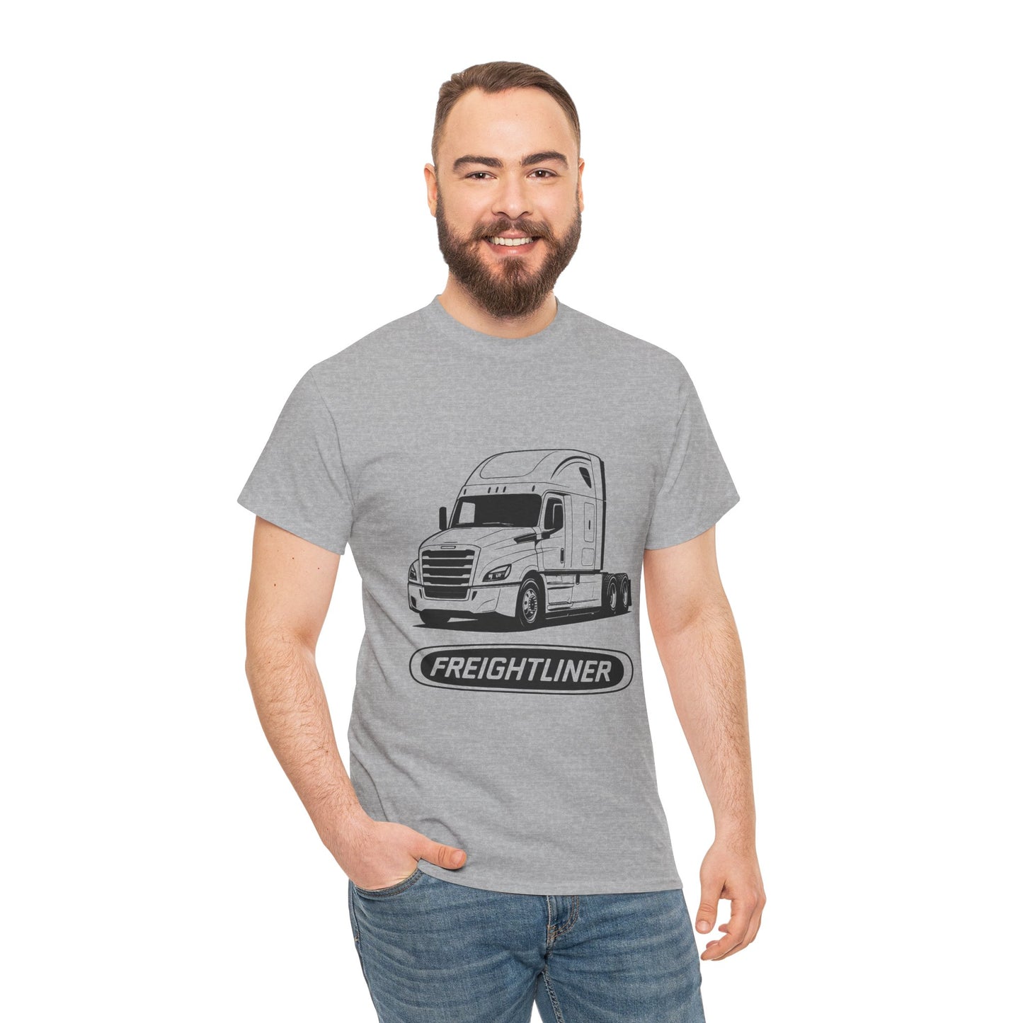 Freightliner Truck Graphic Tee — Semi Truck Driver T‑Shirt