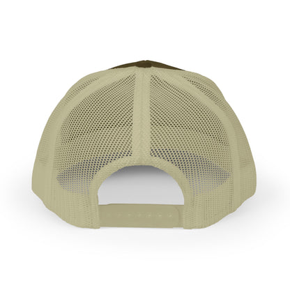 Midnight Freight Co. Trucker Cap — Vintage Patch Mesh Snapback Hat