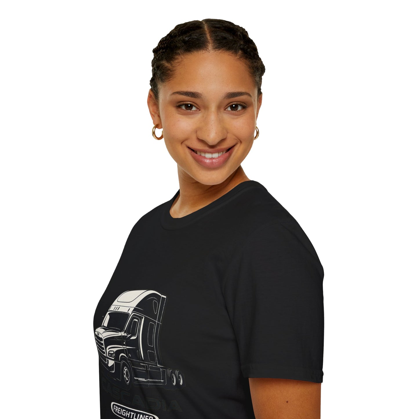 Cascadia Freightliner Truck T-Shirt — Semi Truck Driver Tee
