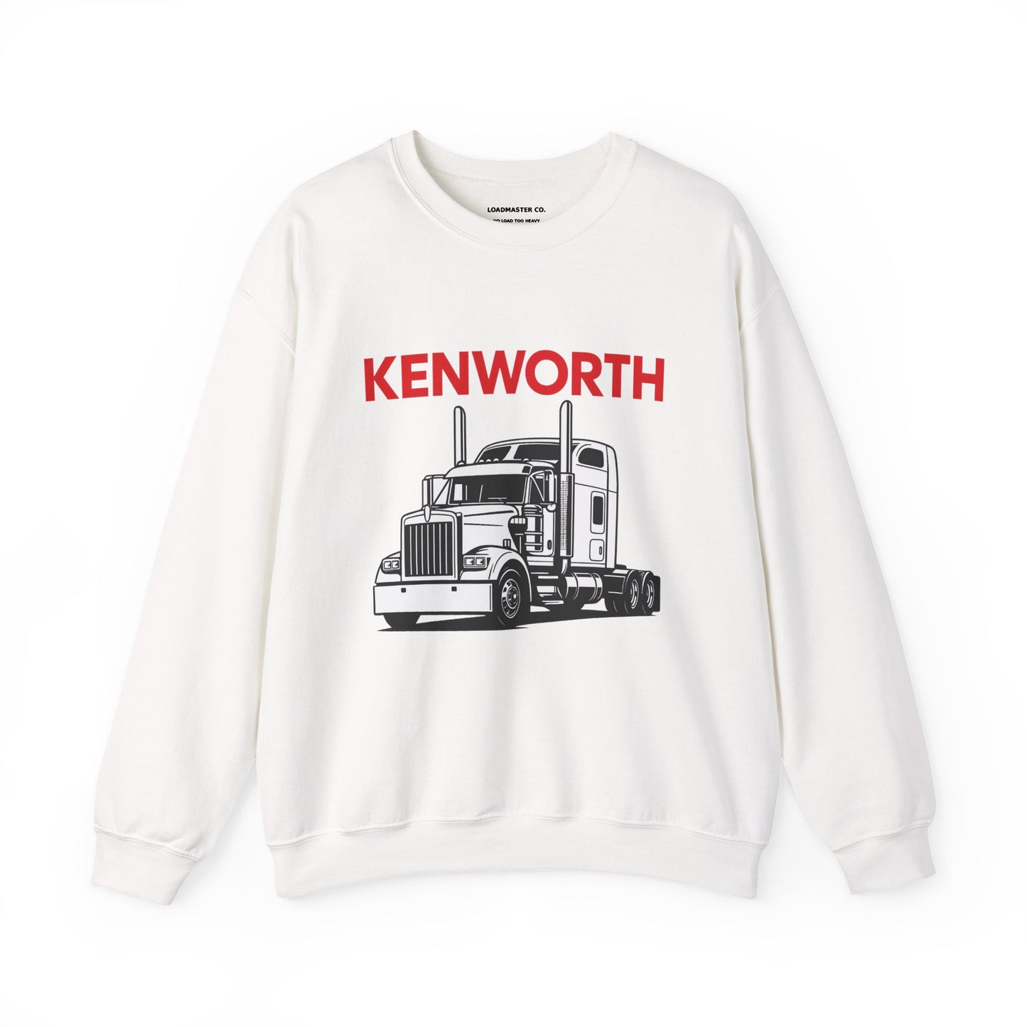 Kenworth Semi Truck Crewneck Sweatshirt — Classic Trucker Graphic