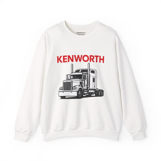 Kenworth Semi Truck Crewneck Sweatshirt — Classic Trucker Graphic