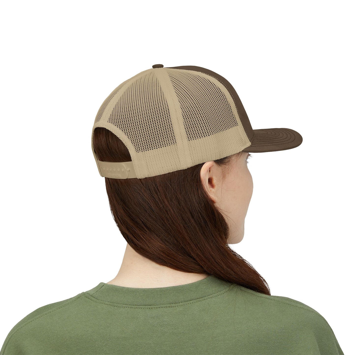 Midnight Freight Co. Trucker Cap — Vintage Patch Mesh Snapback Hat