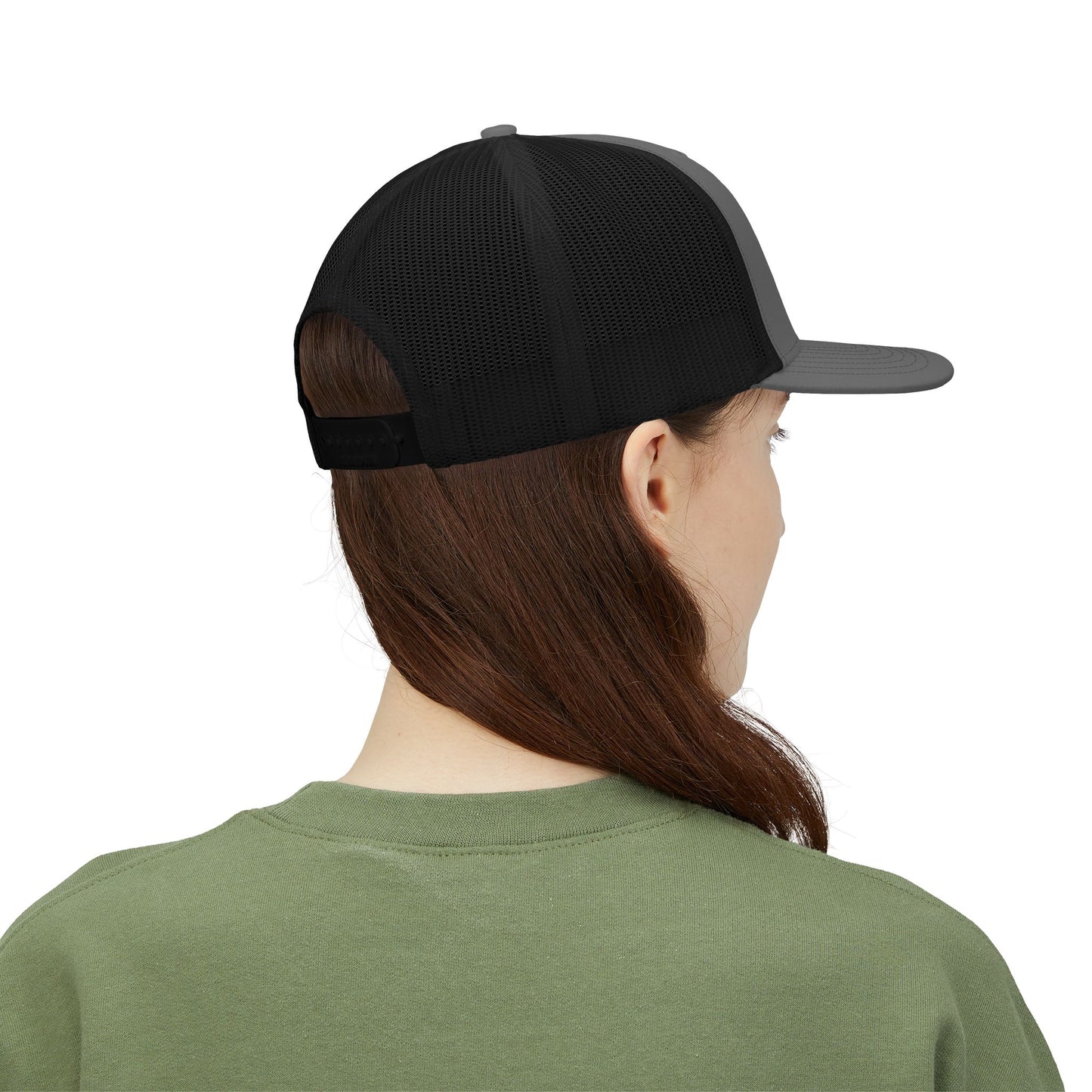 Peterbilt Trucker Cap - Embroidered Logo Snapback Hat