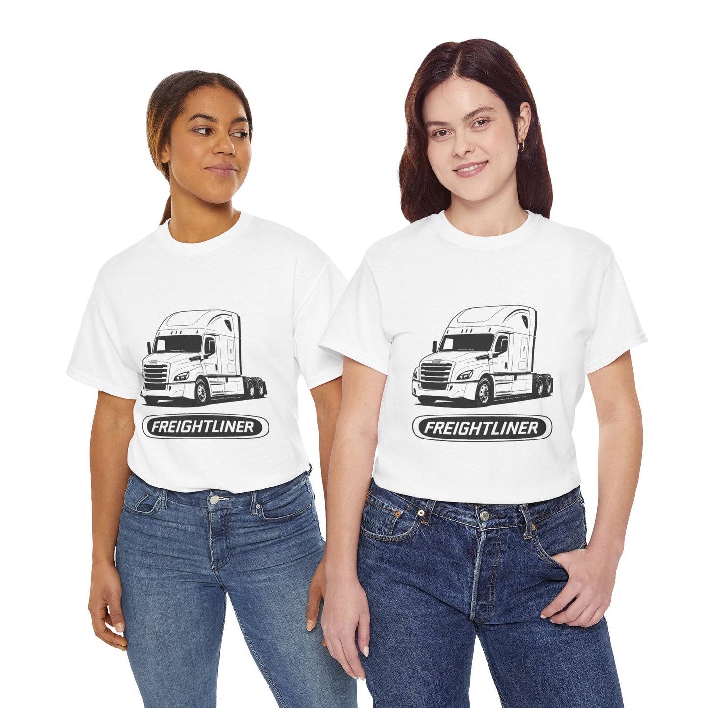 Freightliner Truck Graphic Tee — Semi Truck Driver T‑Shirt