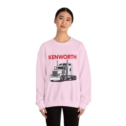 Kenworth Semi Truck Crewneck Sweatshirt — Classic Trucker Graphic