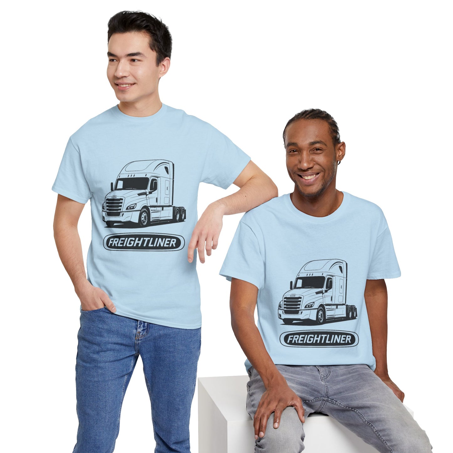 Freightliner Truck Graphic Tee — Semi Truck Driver T‑Shirt