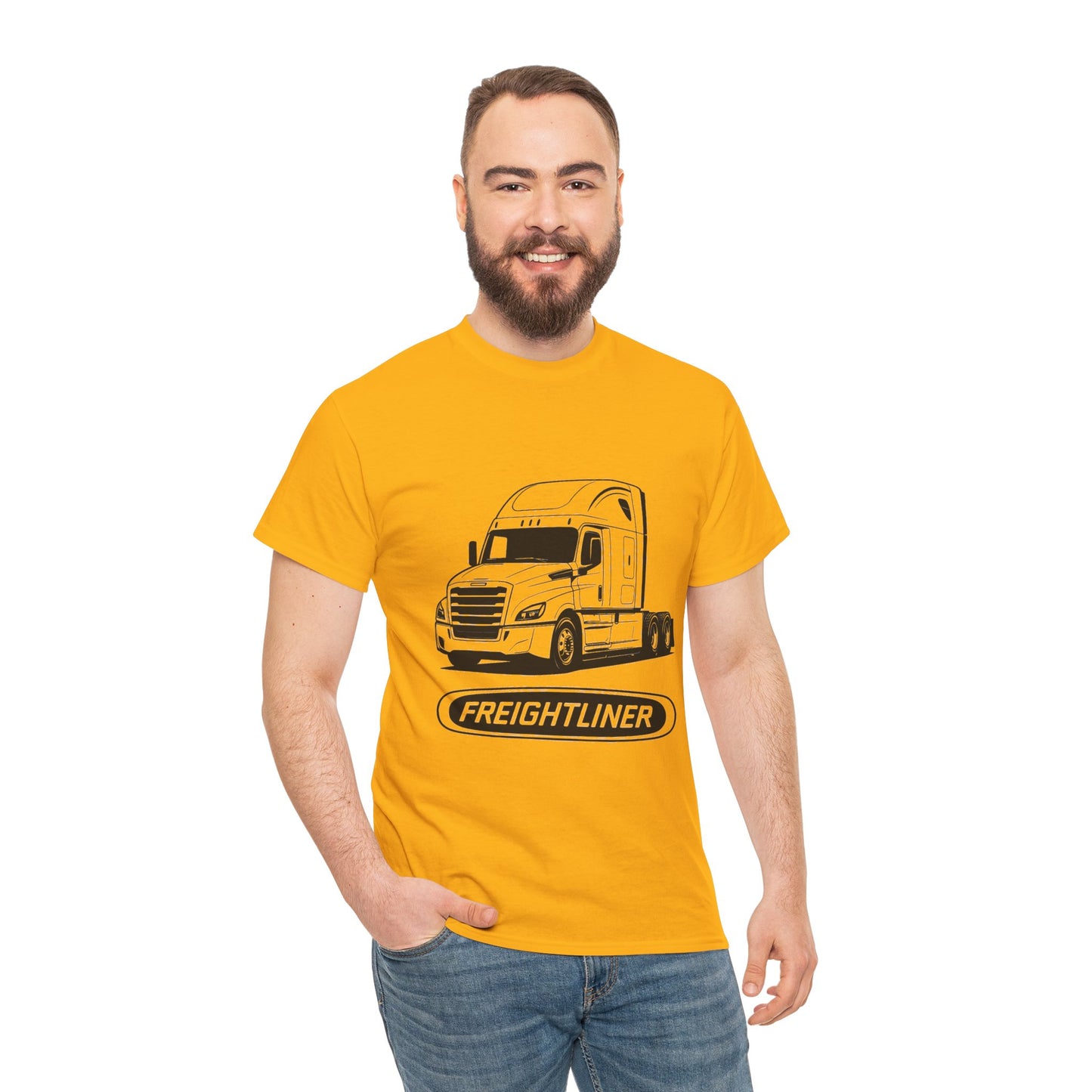 Freightliner Truck Graphic Tee — Semi Truck Driver T‑Shirt