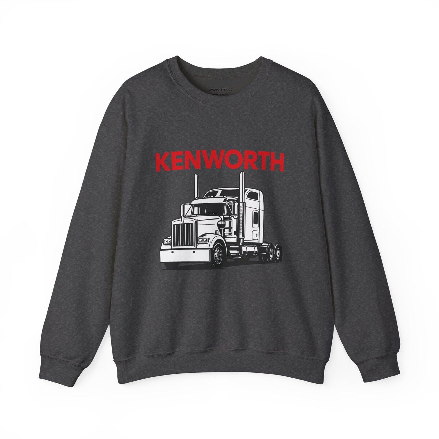 Kenworth Semi Truck Crewneck Sweatshirt — Classic Trucker Graphic