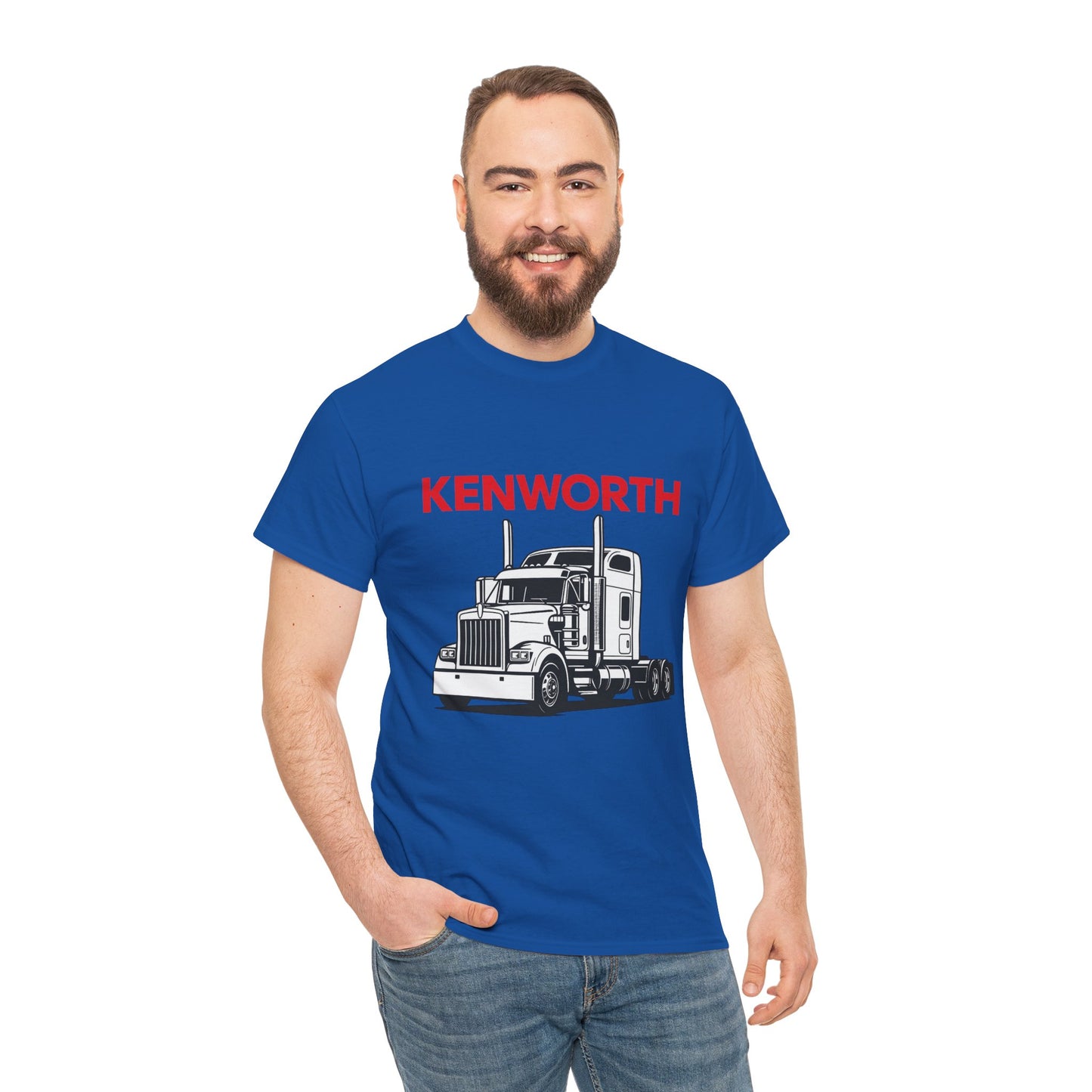 Kenworth Semi Truck Tee — Trucker Graphic T-Shirt