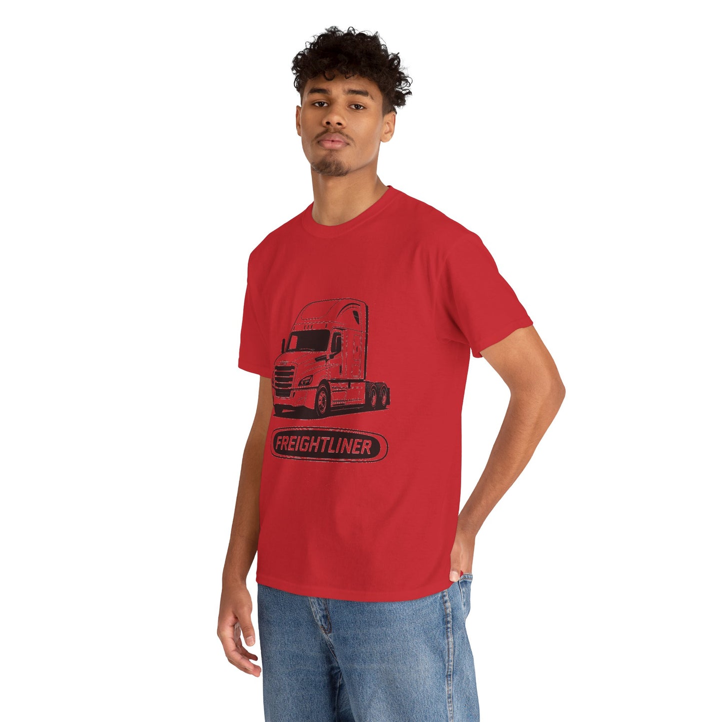 Freightliner Truck Graphic Tee — Semi Truck Driver T‑Shirt