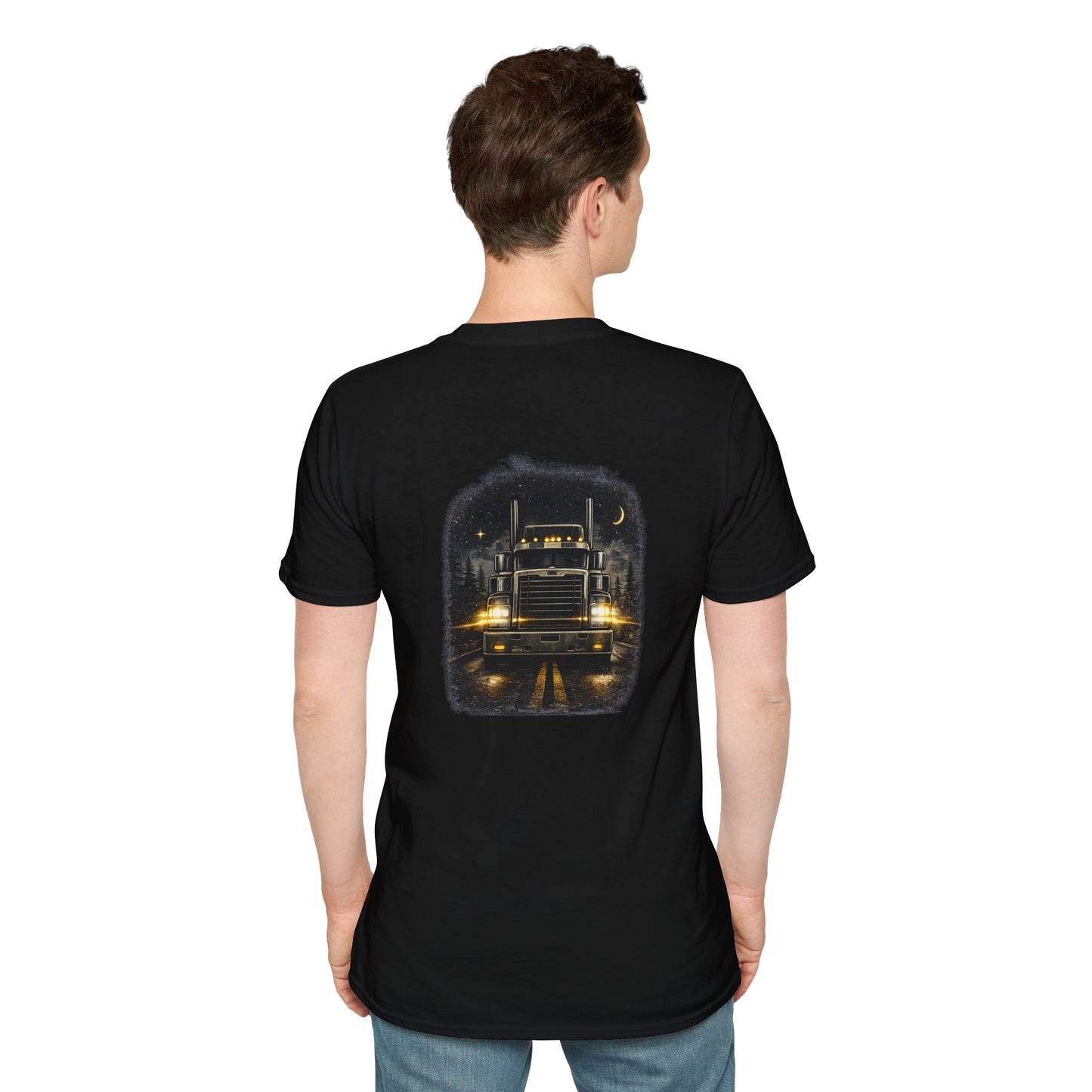Diesel Brotherhood Truckers T-Shirt — Vintage Big Rig Tee