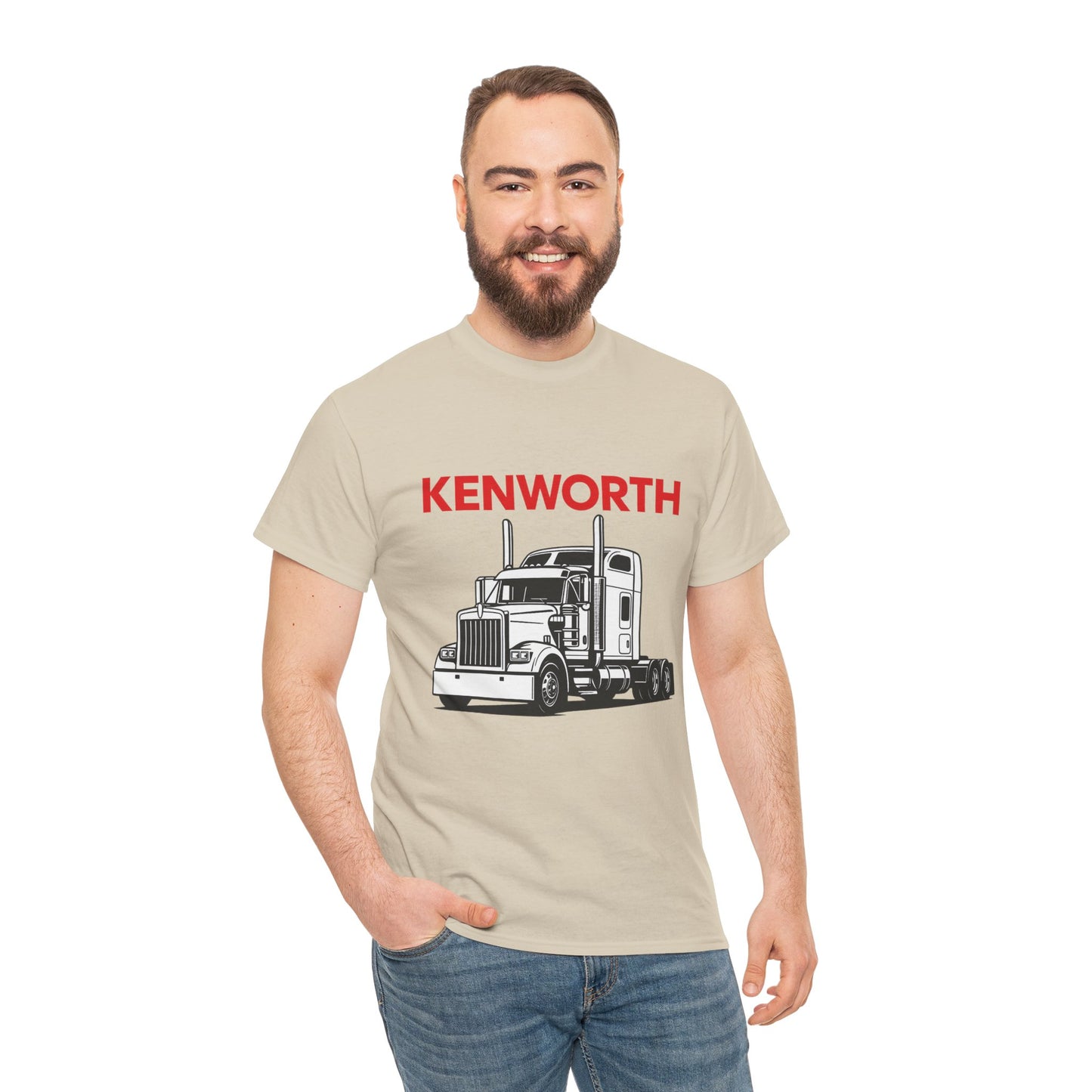 Kenworth Semi Truck Tee — Trucker Graphic T-Shirt
