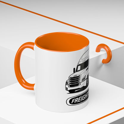Freightliner Truck Coffee Mug - Accent 11/15oz