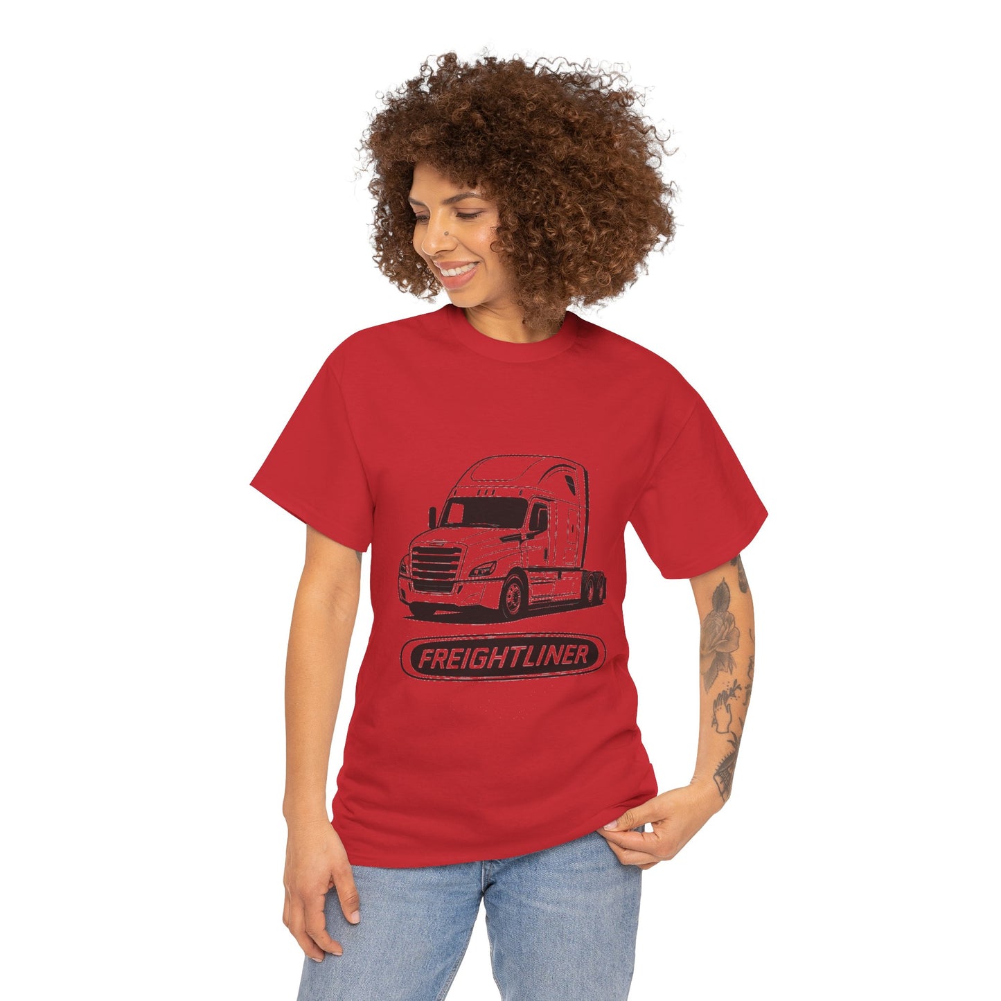 Freightliner Truck Graphic Tee — Semi Truck Driver T‑Shirt