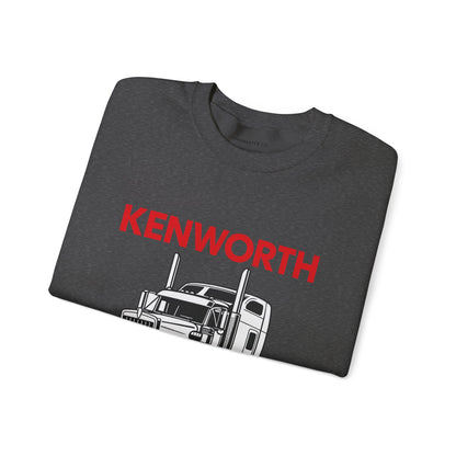 Kenworth Semi Truck Crewneck Sweatshirt — Classic Trucker Graphic