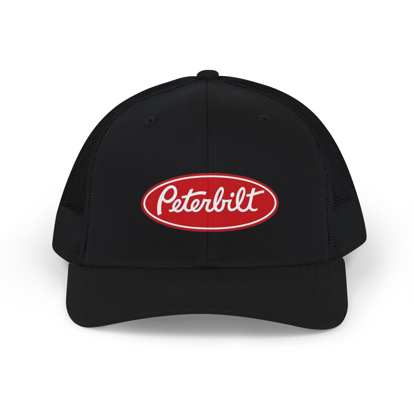 Peterbilt Trucker Cap - Embroidered Logo Snapback Hat