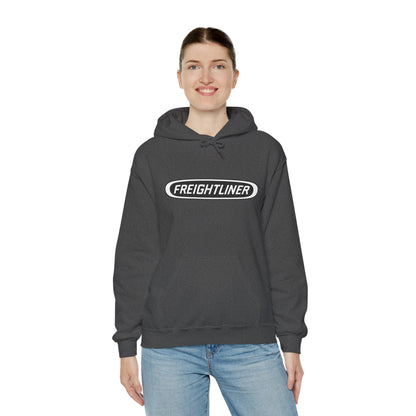 Freightliner Truck Hoodie – Classic Logo & Semi Truck Design